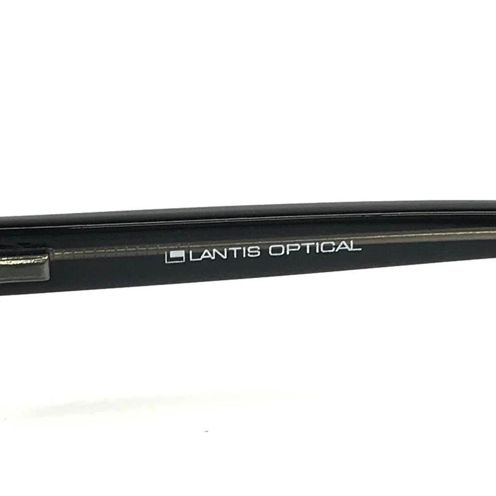 Lantis Optical Eyeglasses Frames CS L8018 BLK Black Rectangle Full Rim 45-16-130